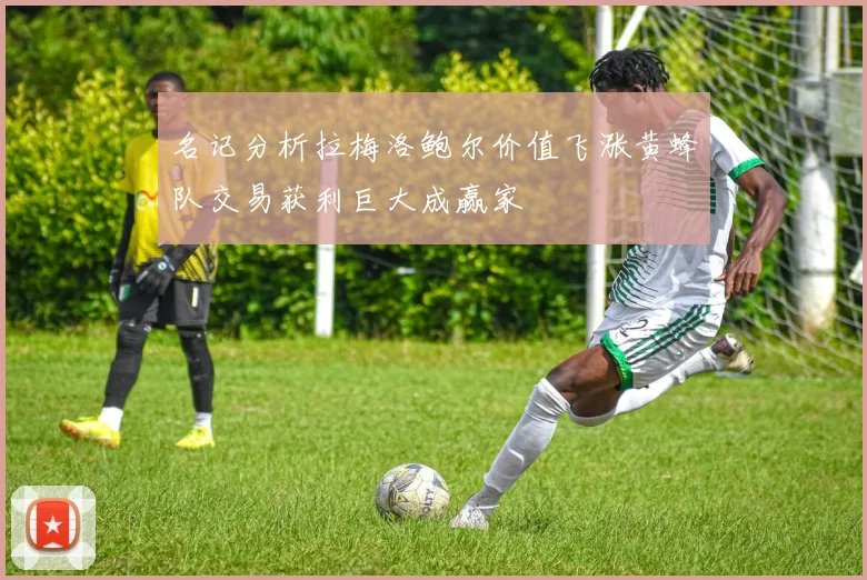名记分析拉梅洛鲍尔价值飞涨黄蜂队交易获利巨大成赢家